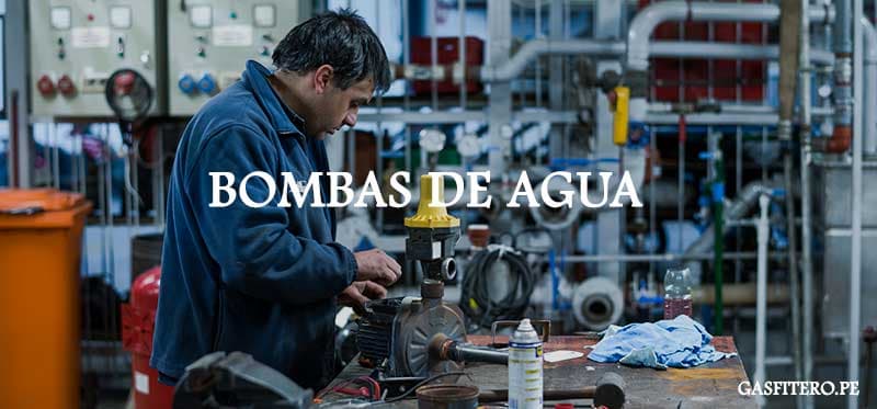 Mantenimiento de bombas de agua