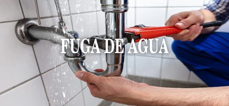 fuga de agua