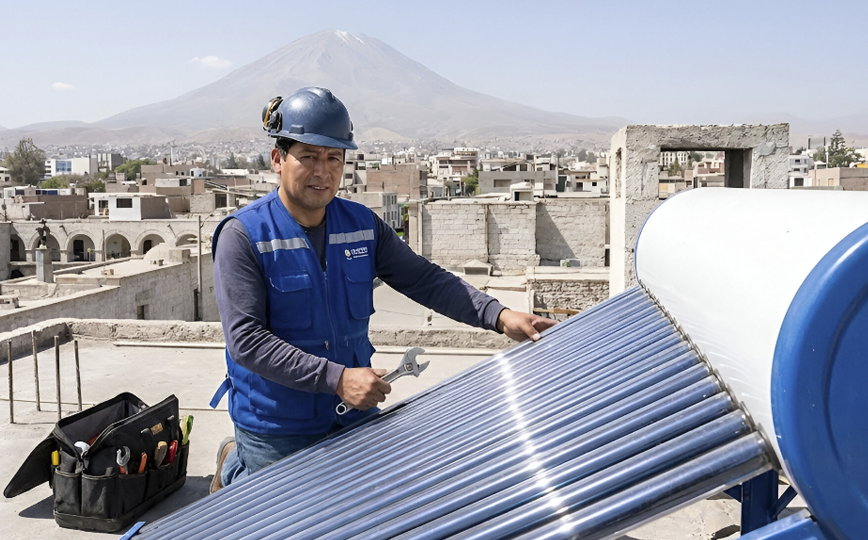 Gasfiteros en Arequipa atendiendo fugas de agua, reparaciones de tuberías y servicio general a domicilio